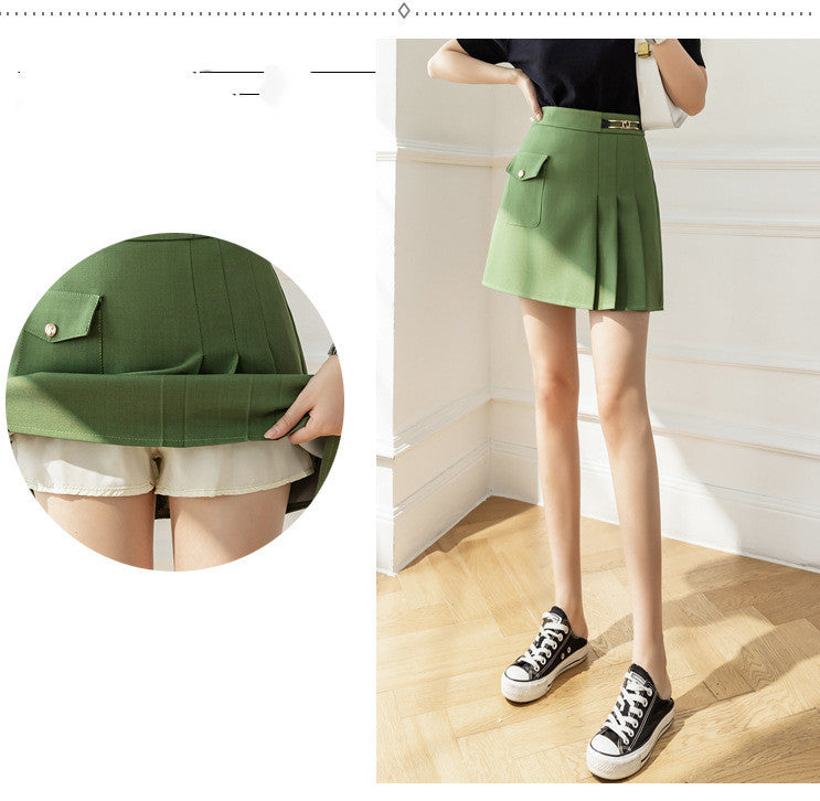 Anti-glare Short Fashion Skirt - Comfy & Stylish